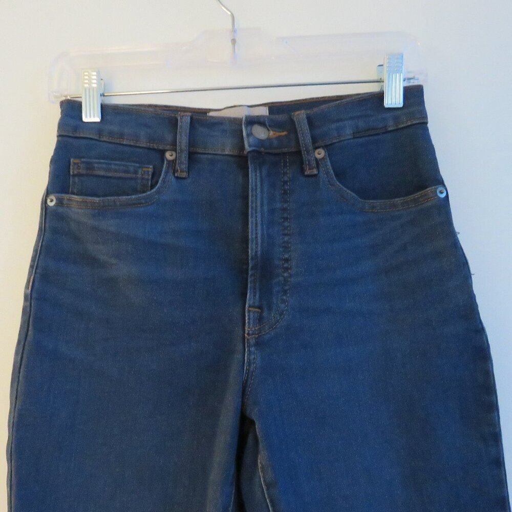 EVERLANE High Rise Ankle Skinny Jeans Casual Classic Minimalist - Size 26 - Picture 4 of 13